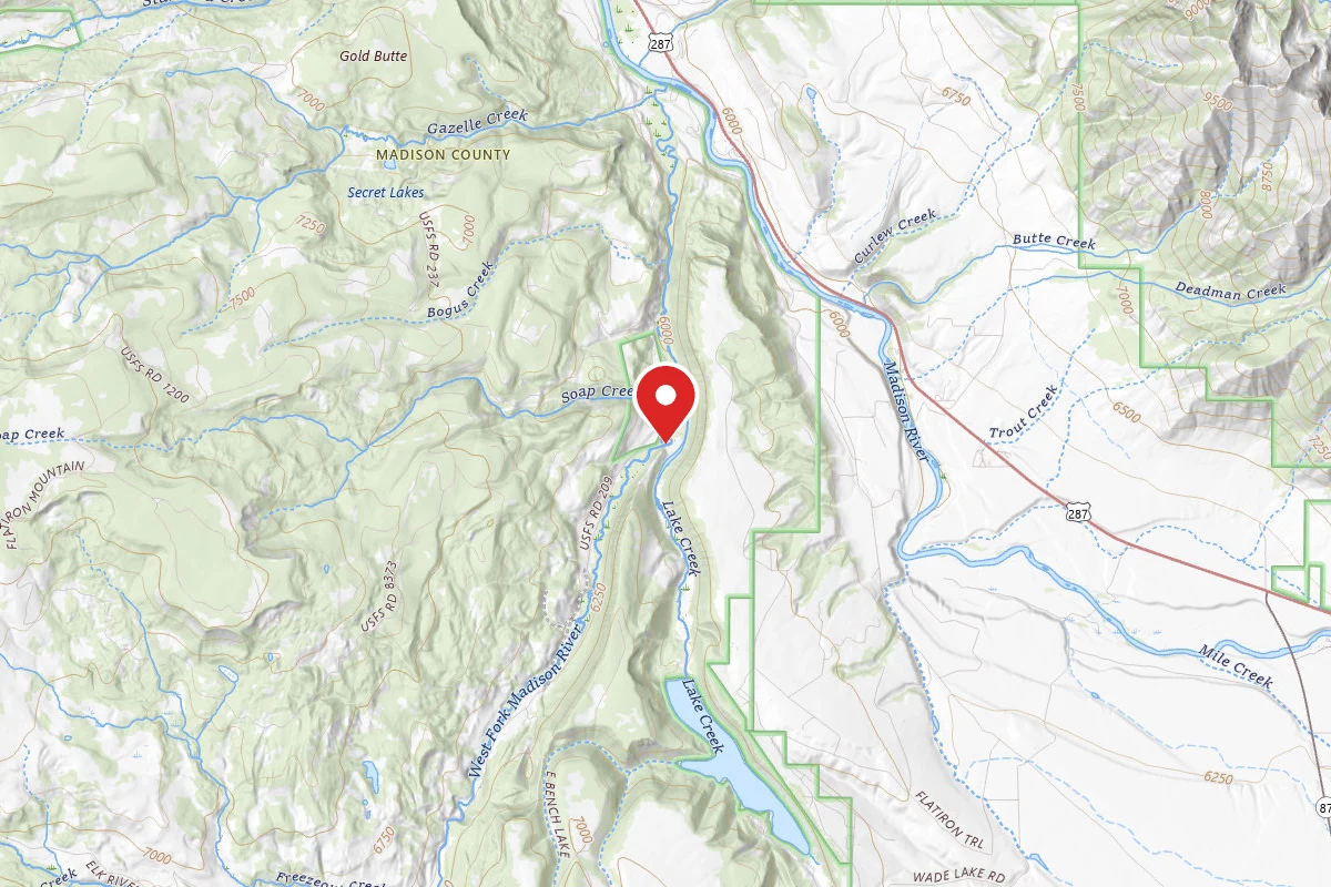 Beaverhead-Deerlodge Dispersed Campsite FS6209E-001
