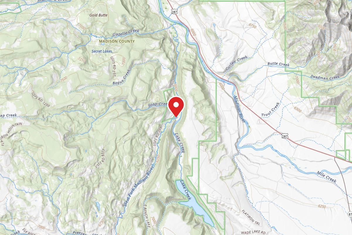 Beaverhead-Deerlodge Dispersed Campsite FS6209E-002