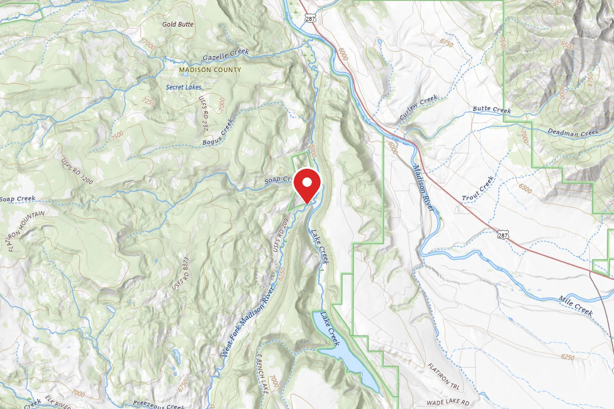 Beaverhead-Deerlodge Dispersed Campsite FS6209F-02