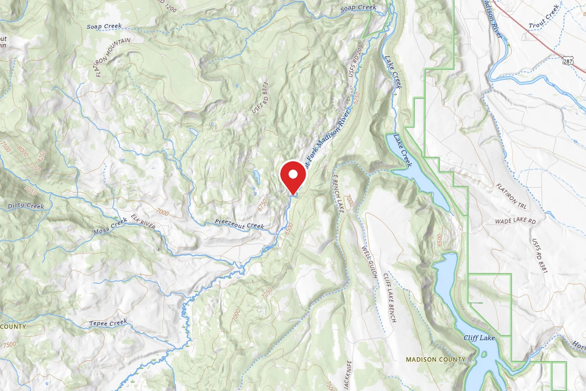 Beaverhead-Deerlodge Dispersed Campsite FS209-006