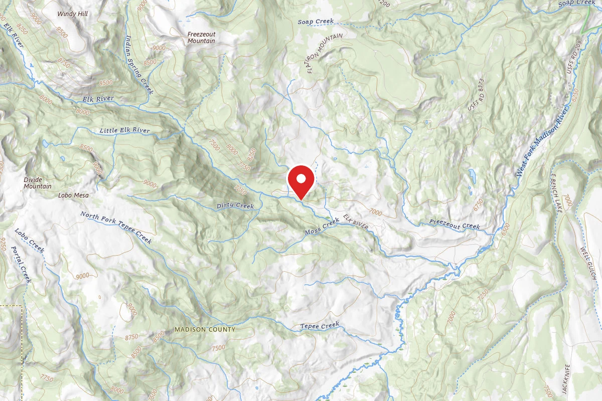 Beaverhead-Deerlodge Dispersed Campsite FS1206-02