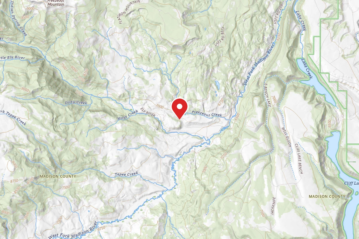 Beaverhead-Deerlodge Dispersed Campsite FS1206-07