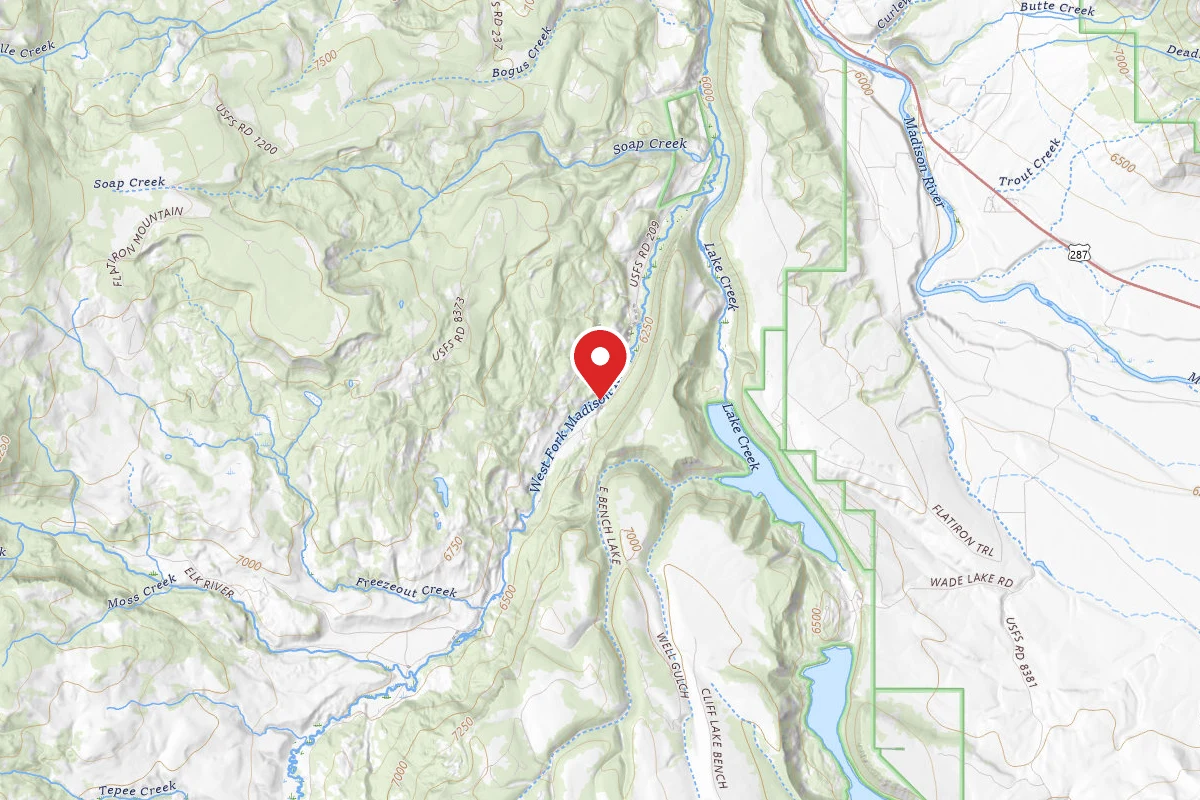 Beaverhead-Deerlodge Dispersed Campsite FS6209K1-02