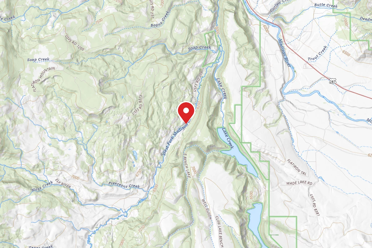 Beaverhead-Deerlodge Dispersed Campsite FS6209K1-03