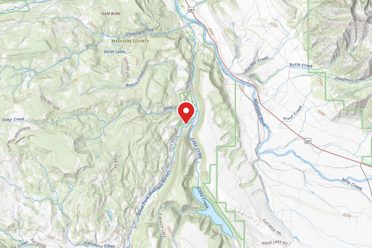 Beaverhead-Deerlodge Dispersed Campsite FS6209G-01