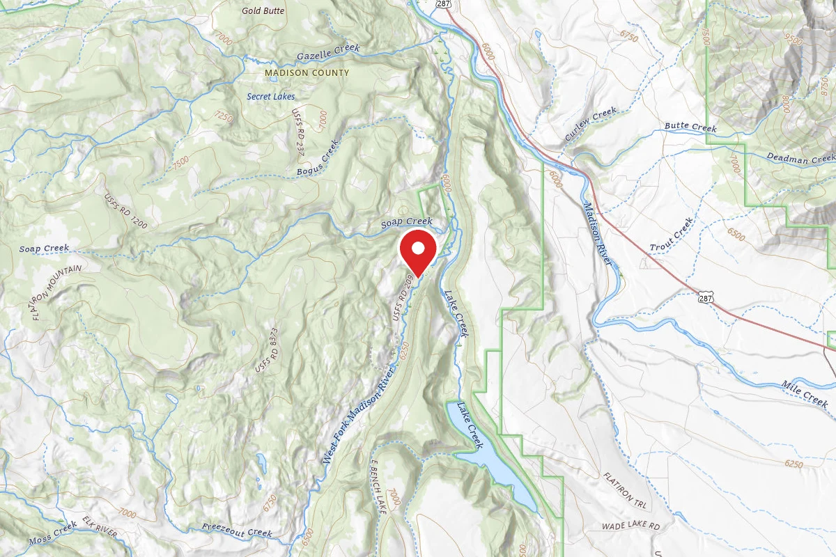 Beaverhead-Deerlodge Dispersed Campsite FS6209H-01