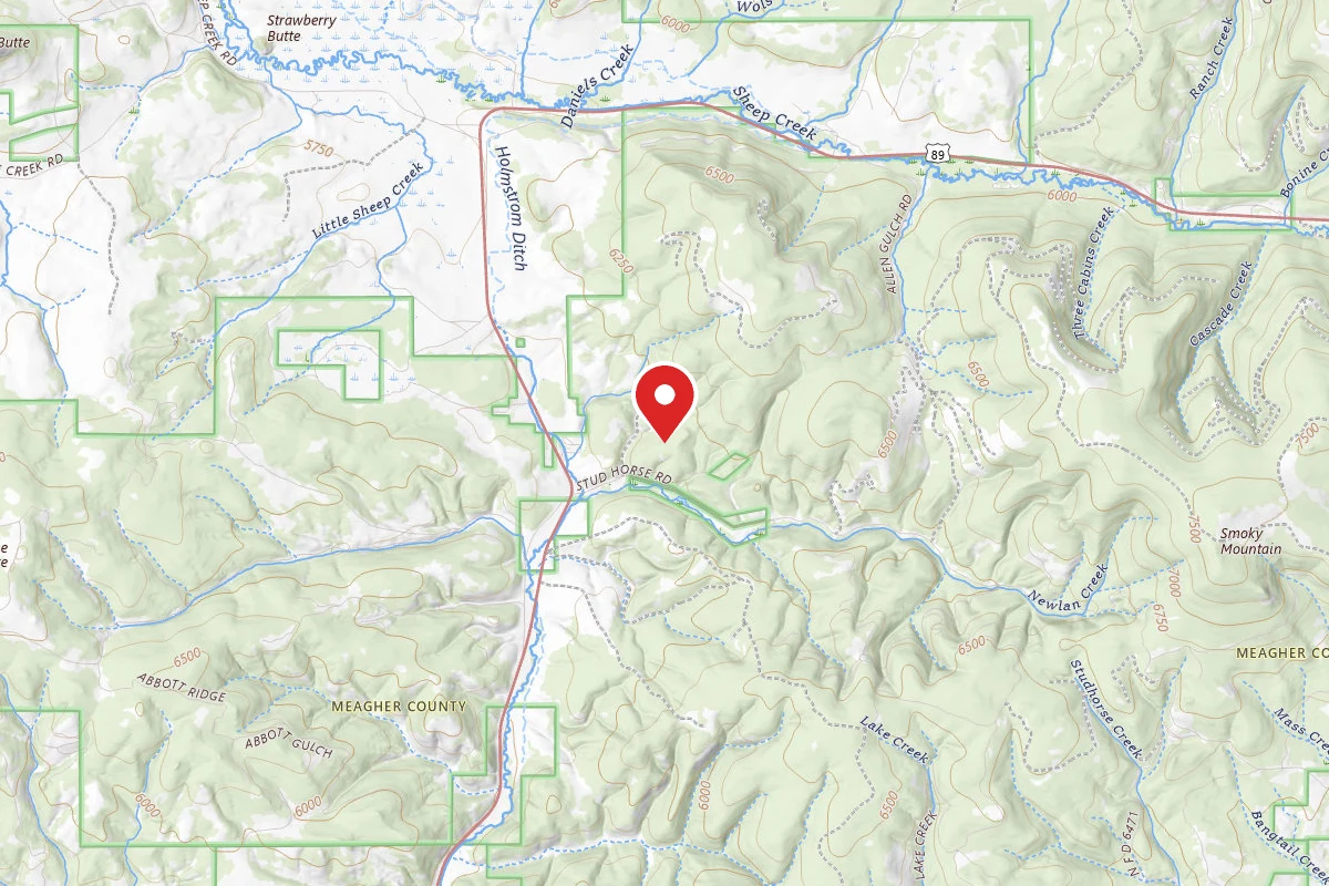Helena-Lewis and Clark Dispersed Campsite MILLER GULCH RD 831-2