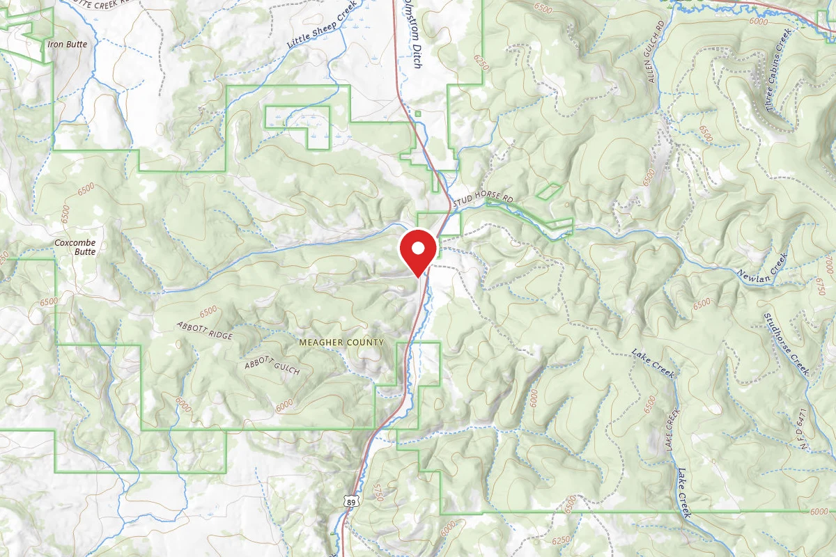 Helena-Lewis and Clark Dispersed Campsite MILLER GULCH RD 831-3