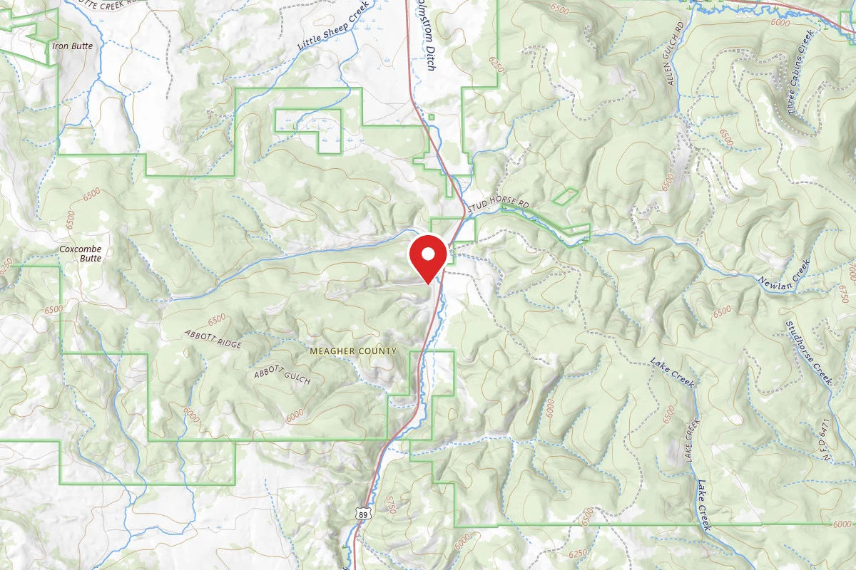 Helena-Lewis and Clark Dispersed Campsite MILLER GULCH RD 831-4