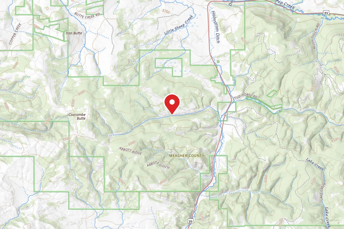 Helena-Lewis and Clark Dispersed Campsite MILLER GULCH RD 831-5