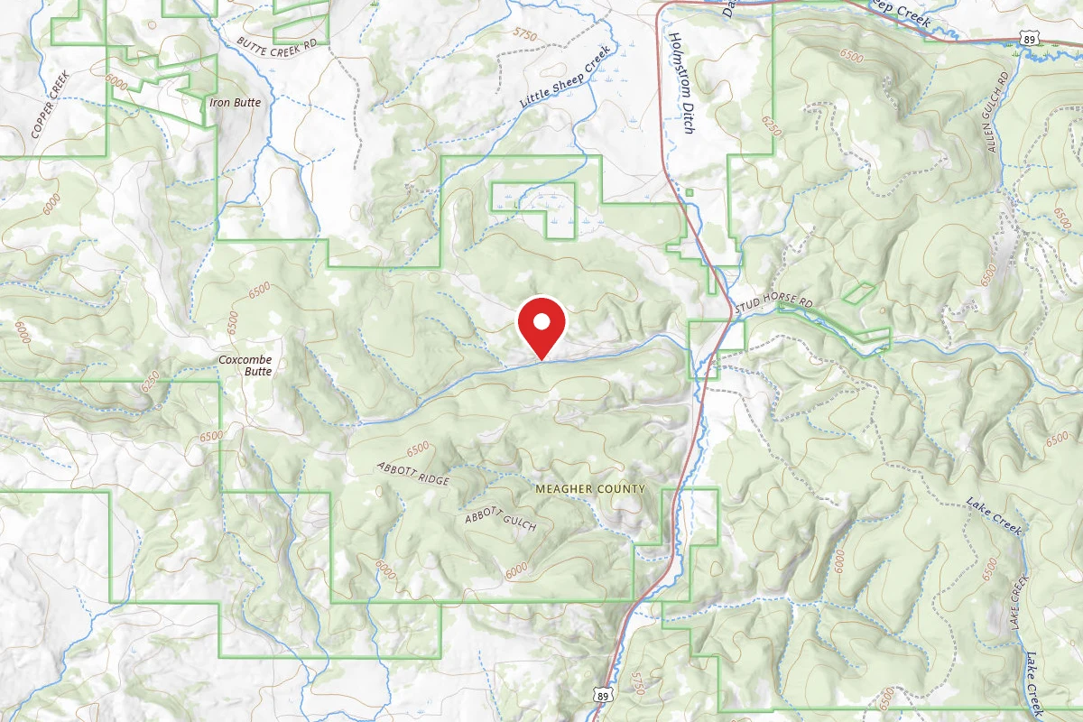 Helena-Lewis and Clark Dispersed Campsite MILLER GULCH RD 831-6