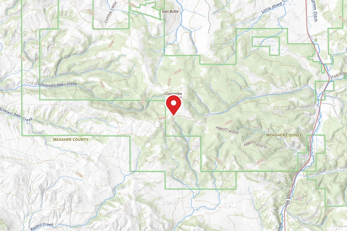 Helena-Lewis and Clark Dispersed Campsite RABBIT CREEK RD 6490-1