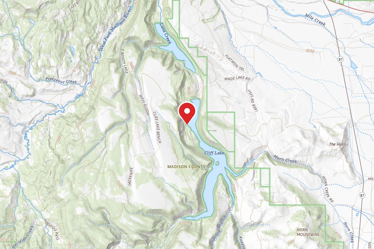 Beaverhead-Deerlodge Dispersed Campsite FS572-02A