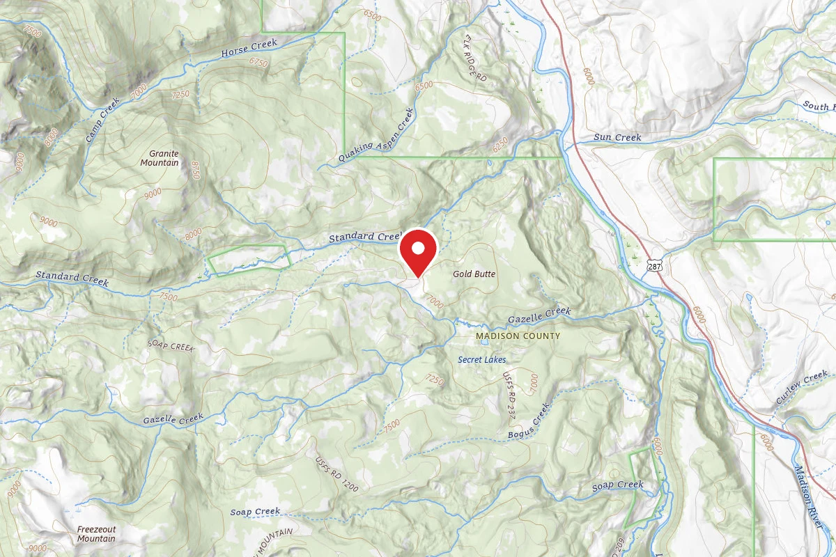 Beaverhead-Deerlodge Dispersed Campsite FS237-02