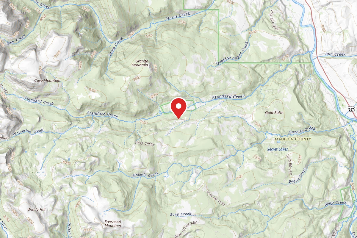 Beaverhead-Deerlodge Dispersed Campsite FS9619-01