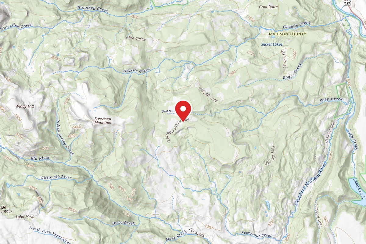 Beaverhead-Deerlodge Dispersed Campsite FS2462-01