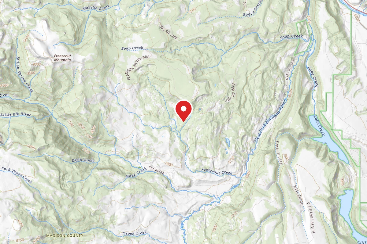 Beaverhead-Deerlodge Dispersed Campsite FS8373-01