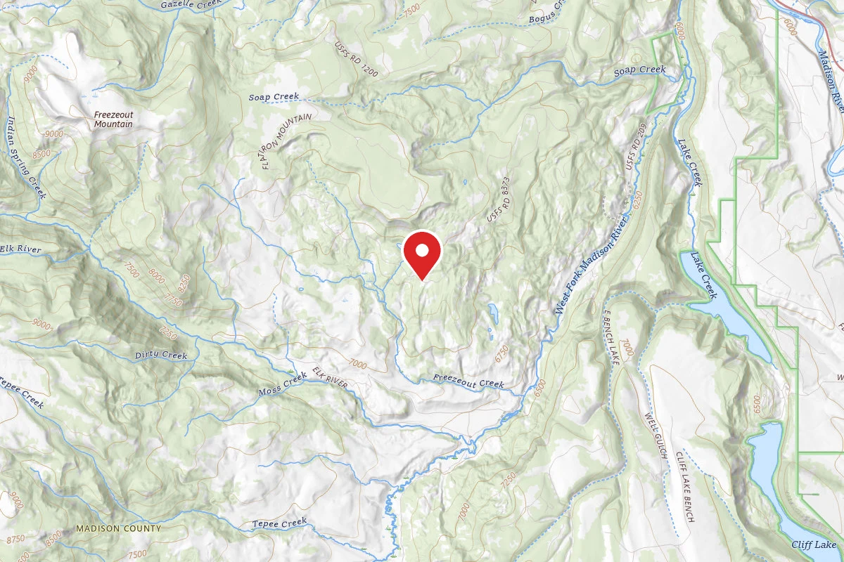 Beaverhead-Deerlodge Dispersed Campsite FS8373-02