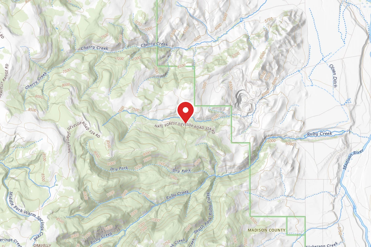 Beaverhead-Deerlodge Dispersed Campsite FS324-03
