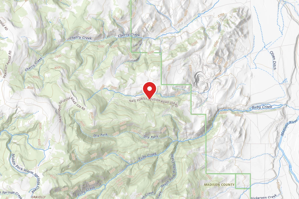 Beaverhead-Deerlodge Dispersed Campsite FS324-04