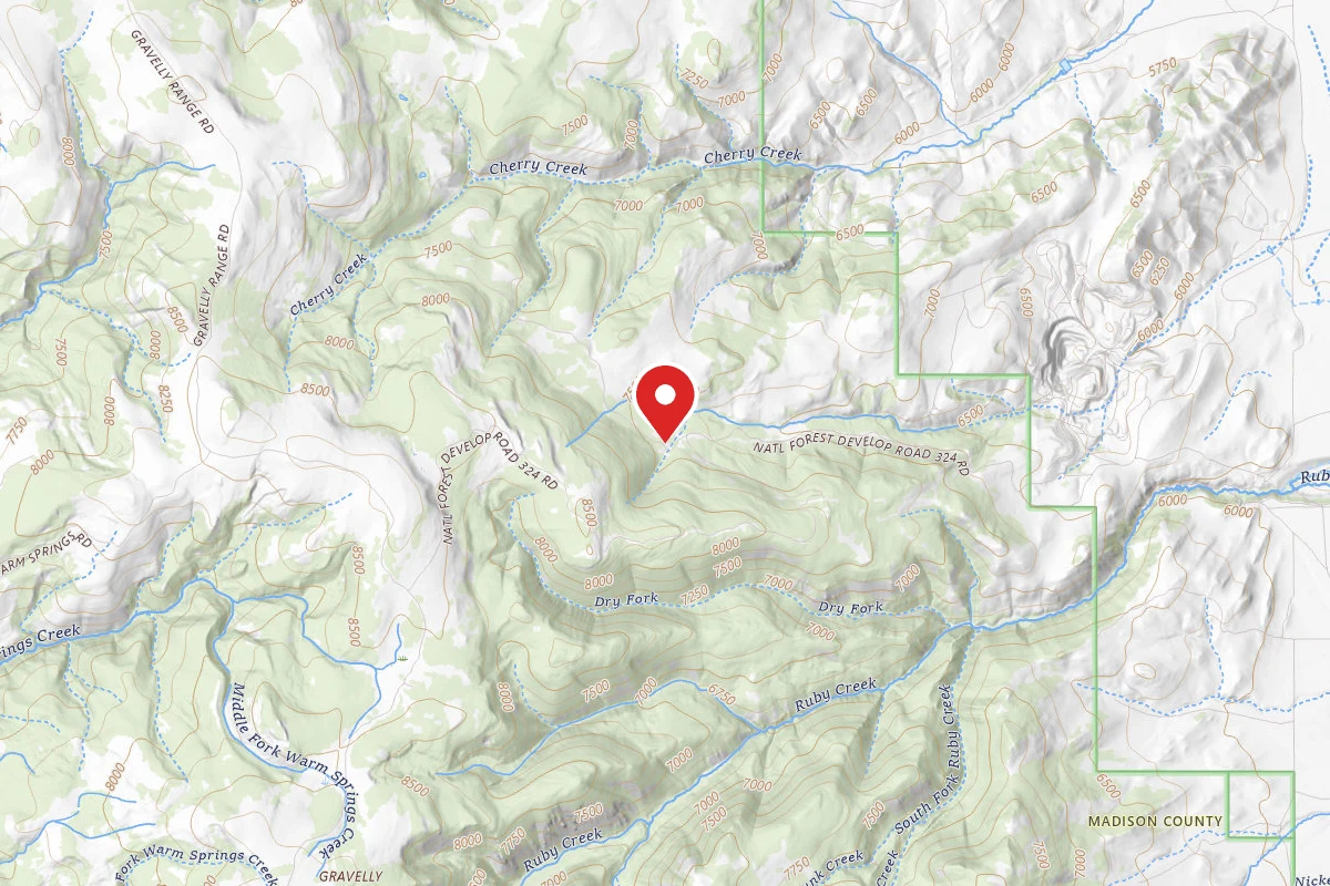 Beaverhead-Deerlodge Dispersed Campsite FS324-08