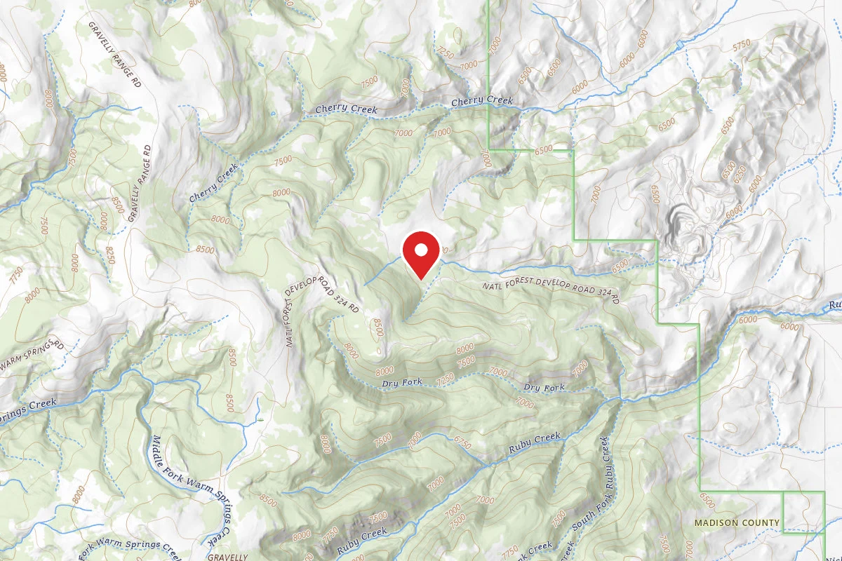 Beaverhead-Deerlodge Dispersed Campsite FS324-09