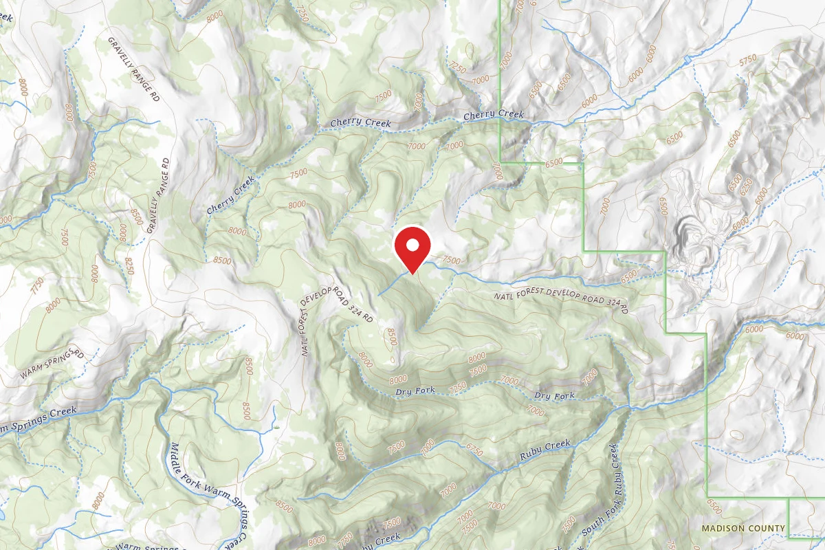 Beaverhead-Deerlodge Dispersed Campsite FS324-10