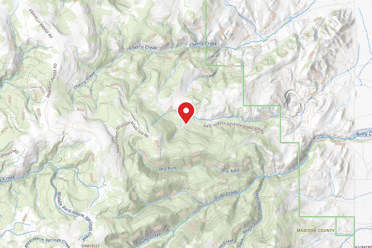 Beaverhead-Deerlodge Dispersed Campsite FS324-11
