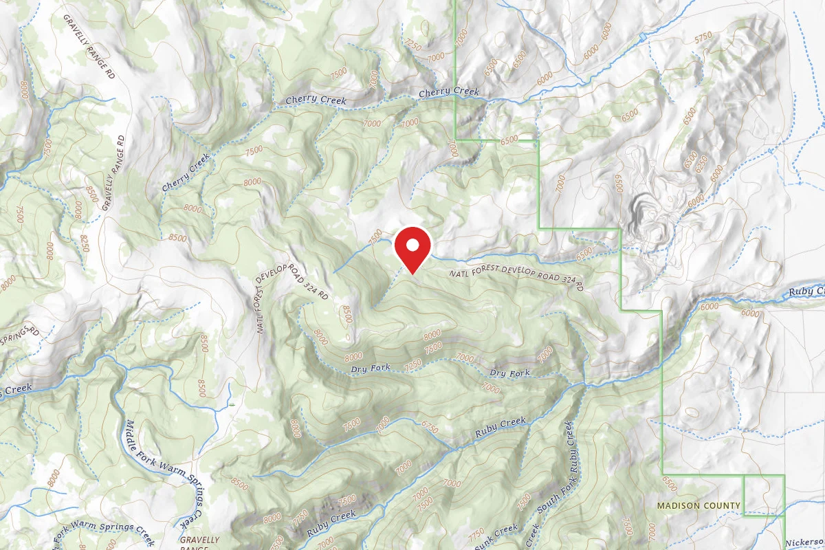 Beaverhead-Deerlodge Dispersed Campsite FS324-13