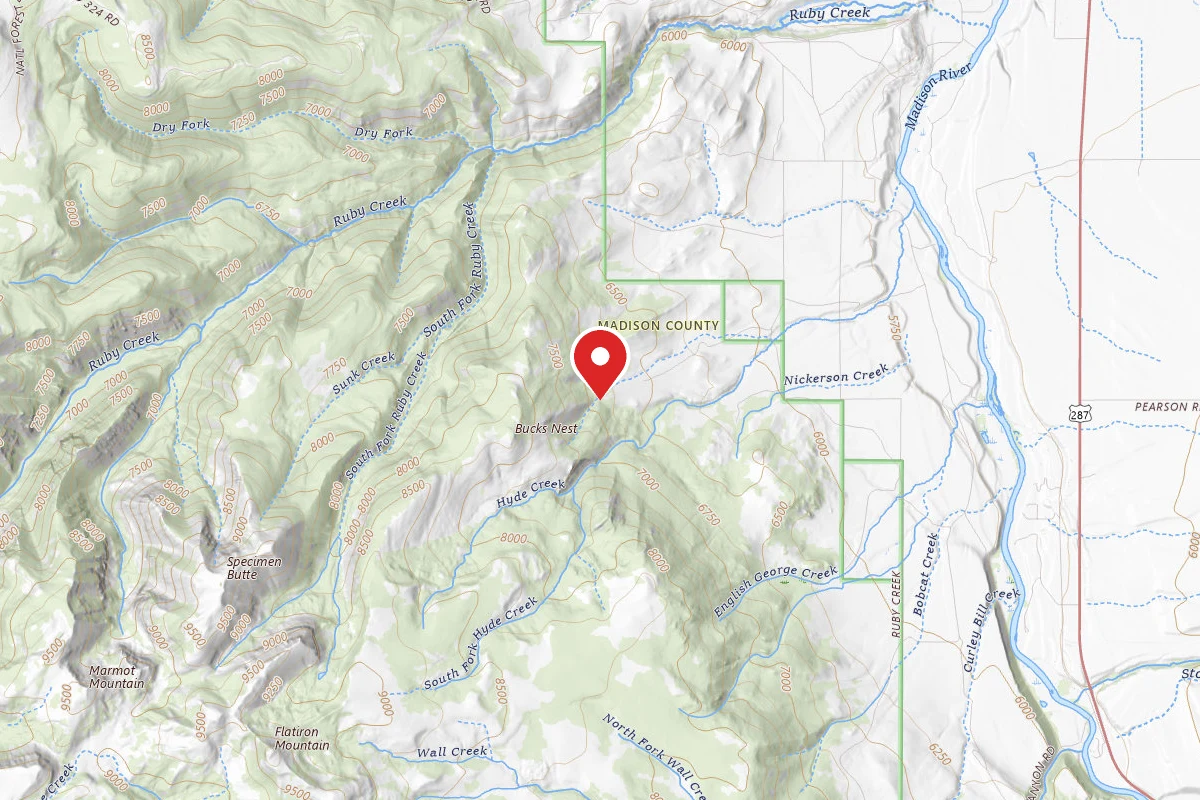 Beaverhead-Deerlodge Dispersed Campsite FS833-01