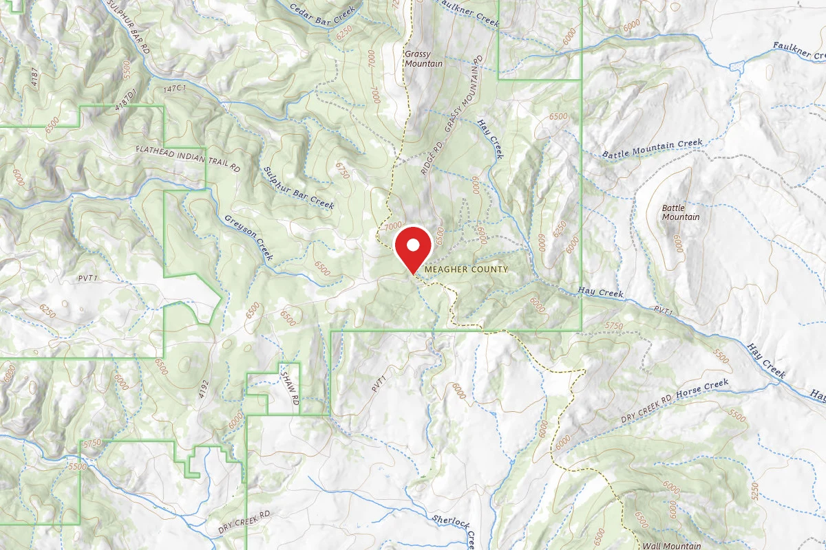Helena-Lewis and Clark Dispersed Campsite GRASSY MTN RD 583 014
