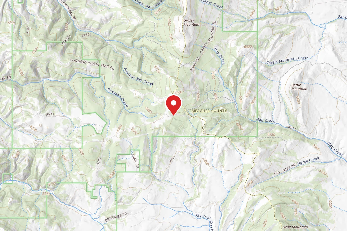 Helena-Lewis and Clark Dispersed Campsite GRASSY MTN RD 583 015