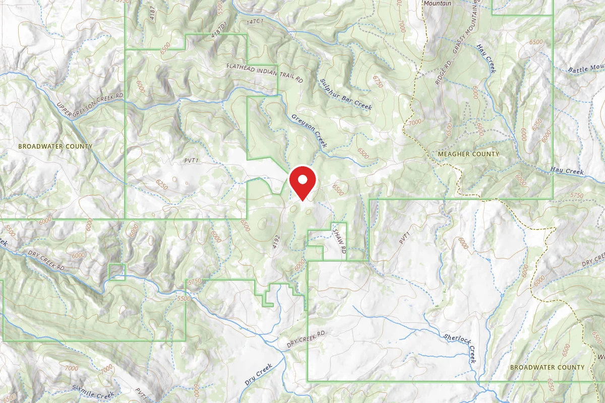 Helena-Lewis and Clark Dispersed Campsite GRASSY MTN RD 583 018