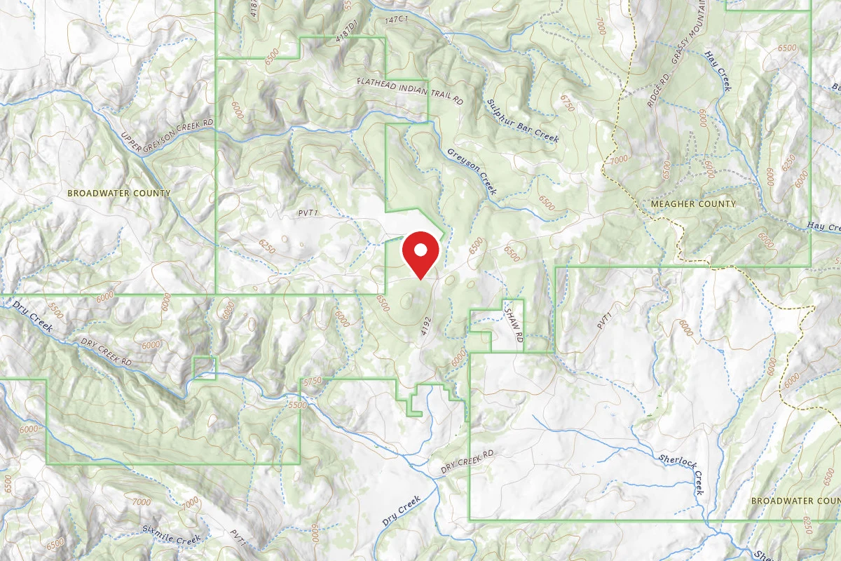 Helena-Lewis and Clark Dispersed Campsite GRASSY MTN RDB583 020
