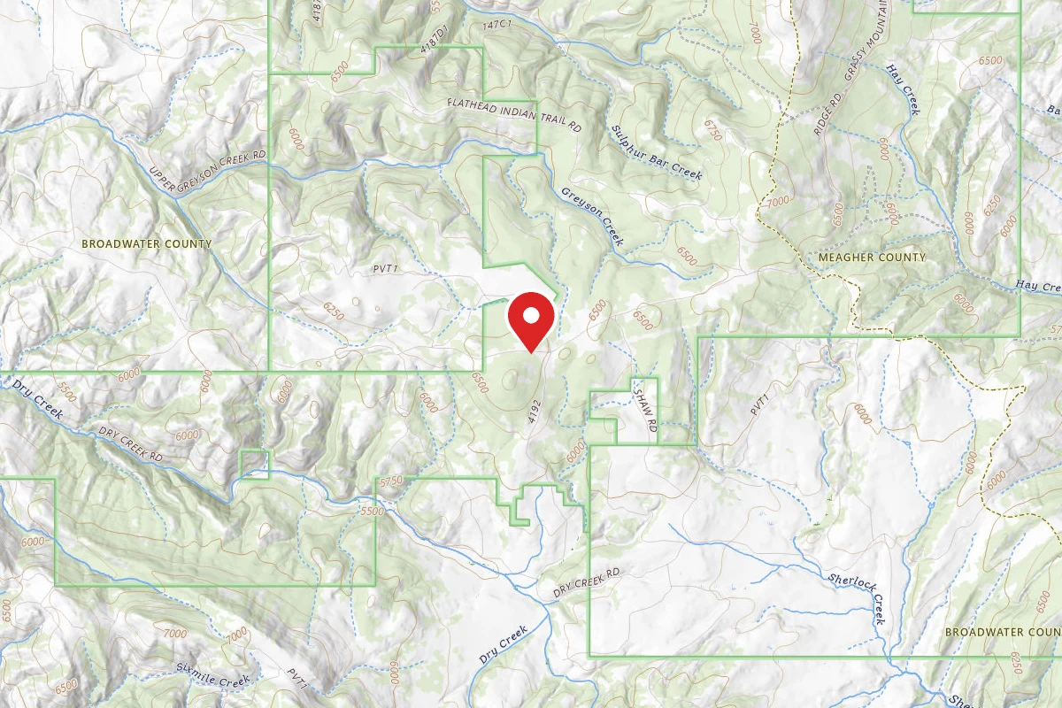 Helena-Lewis and Clark Dispersed Campsite GRASSY MTN RD 583 021