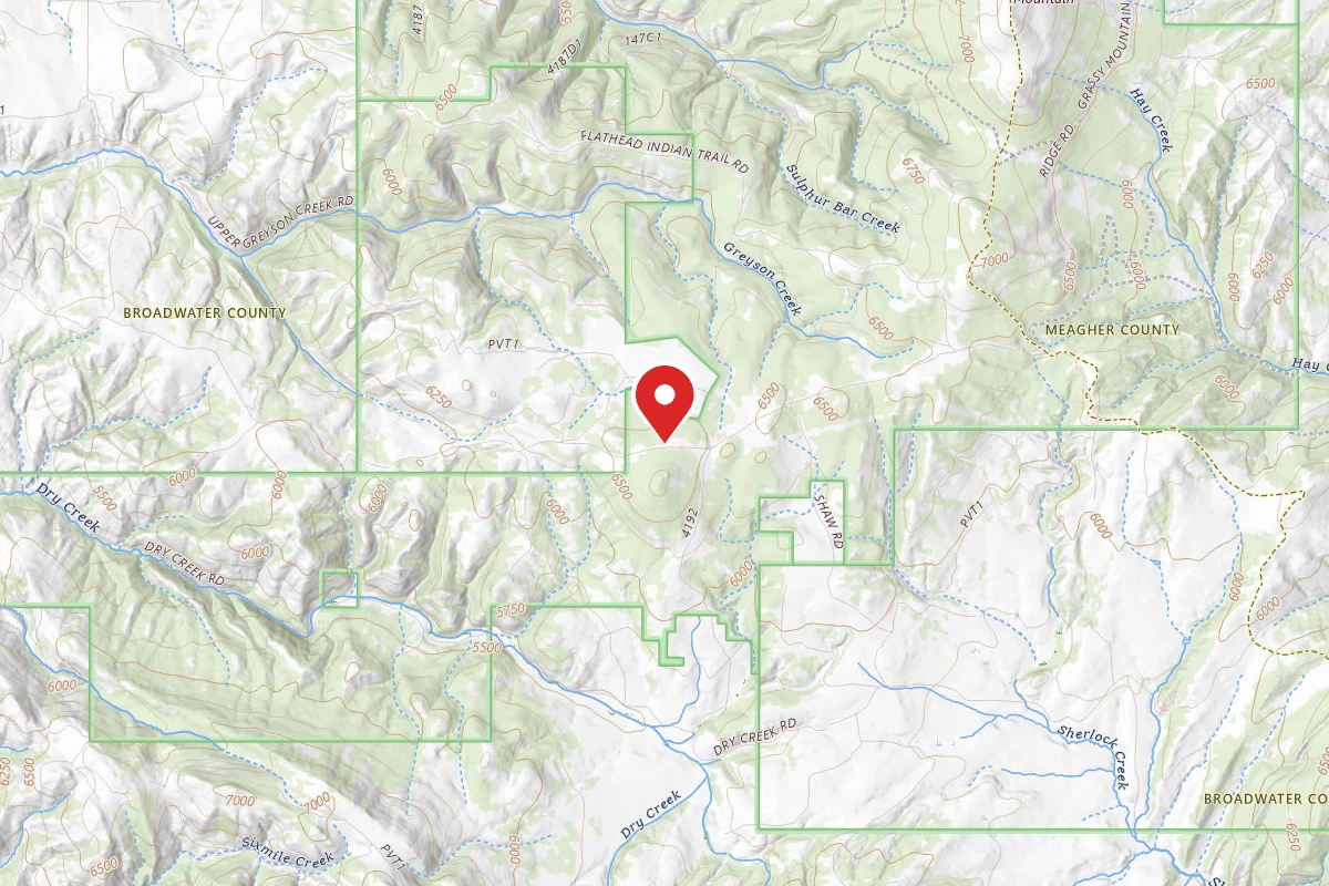 Helena-Lewis and Clark Dispersed Campsite GRASSY MTN RD 583 022