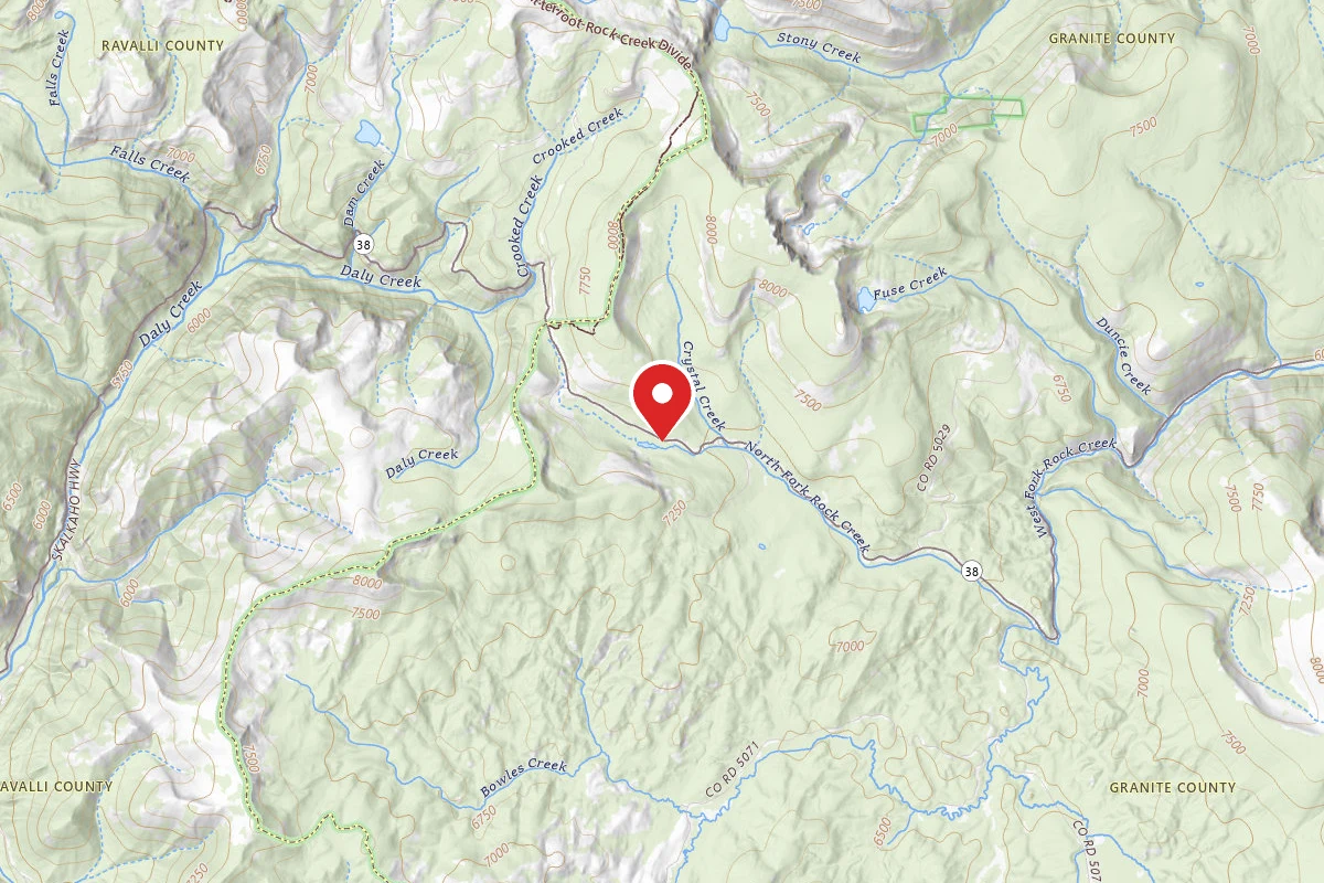 Beaverhead-Deerlodge Dispersed Campsite SKALKAHO HWY-003