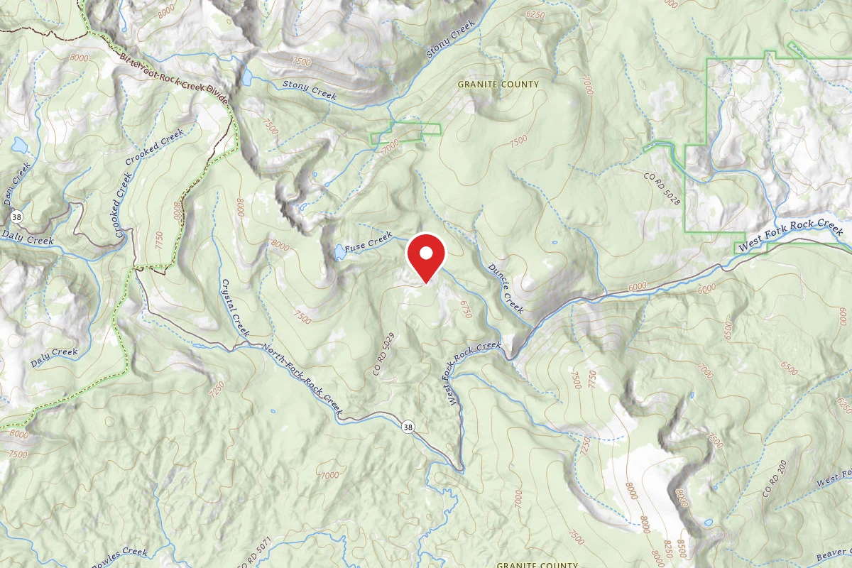 Beaverhead-Deerlodge Dispersed Campsite DUNCIE ROAD-003