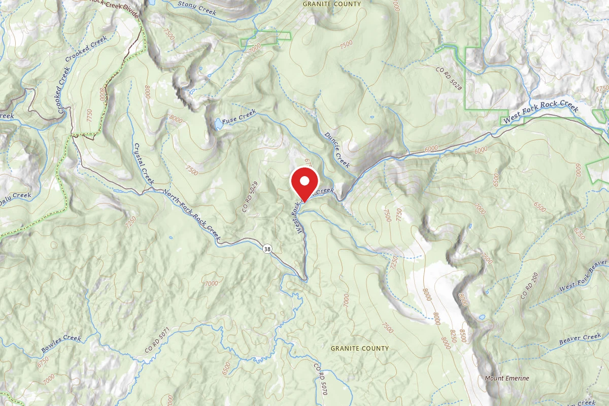 Beaverhead-Deerlodge Dispersed Campsite SKALKAHO HWY-008