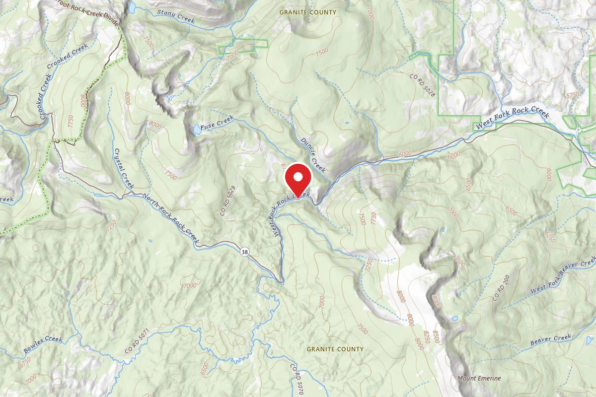 Beaverhead-Deerlodge Dispersed Campsite SKALKAHO HWY-009