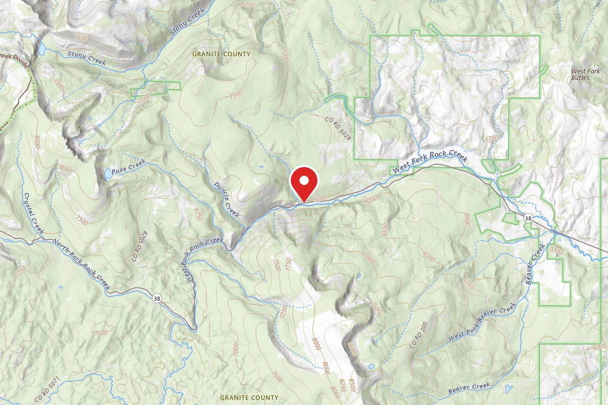 Beaverhead-Deerlodge Dispersed Campsite SKALKAHO HWY-010