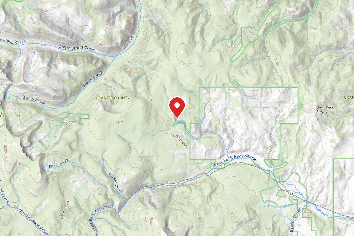 Beaverhead-Deerlodge Dispersed Campsite COAL GULCH RD-001