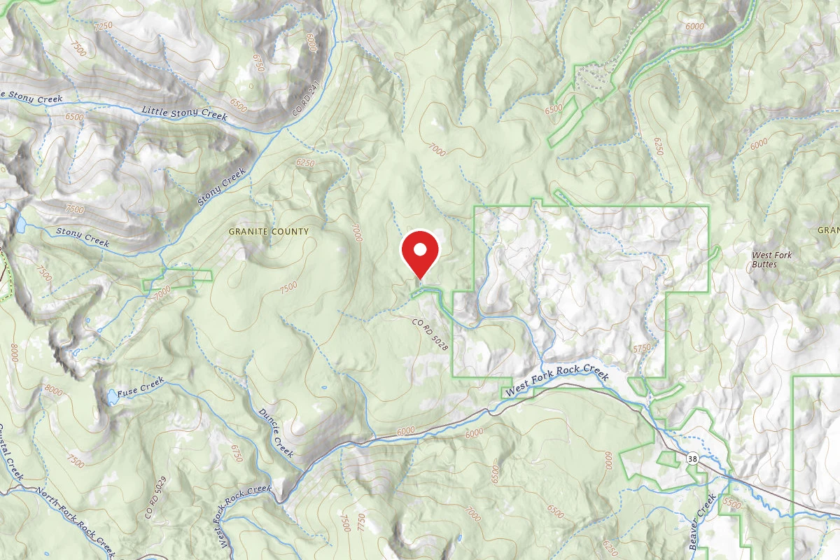 Beaverhead-Deerlodge Dispersed Campsite COAL GULCH RD-002