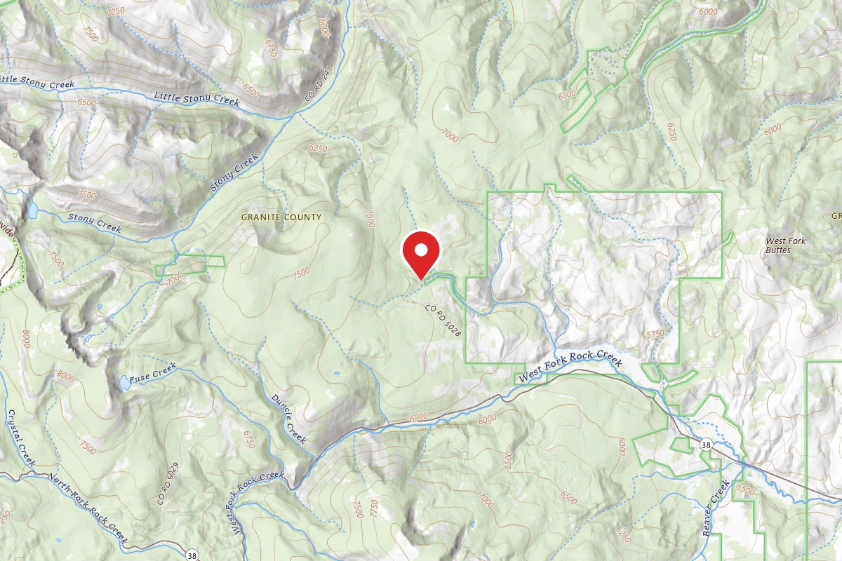 Beaverhead-Deerlodge Dispersed Campsite COAL GULCH RD-003