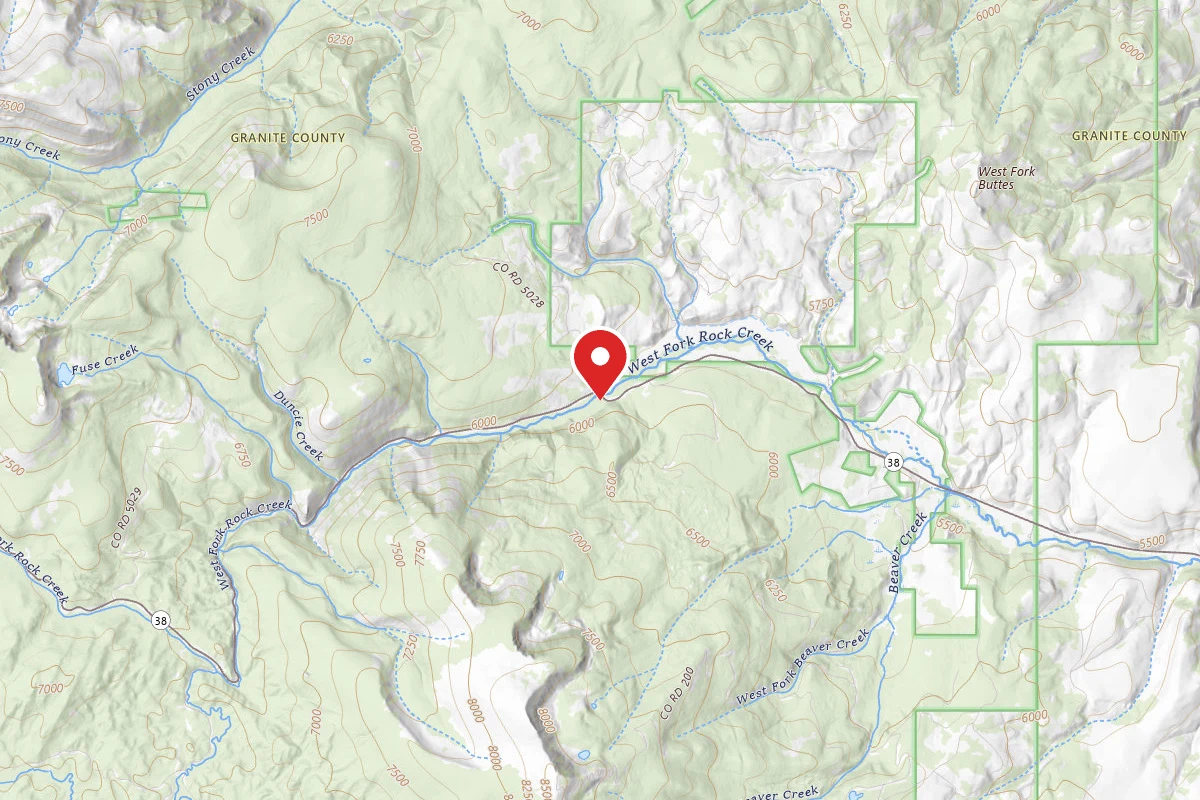 Beaverhead-Deerlodge Dispersed Campsite SKALKAHO HWY-012