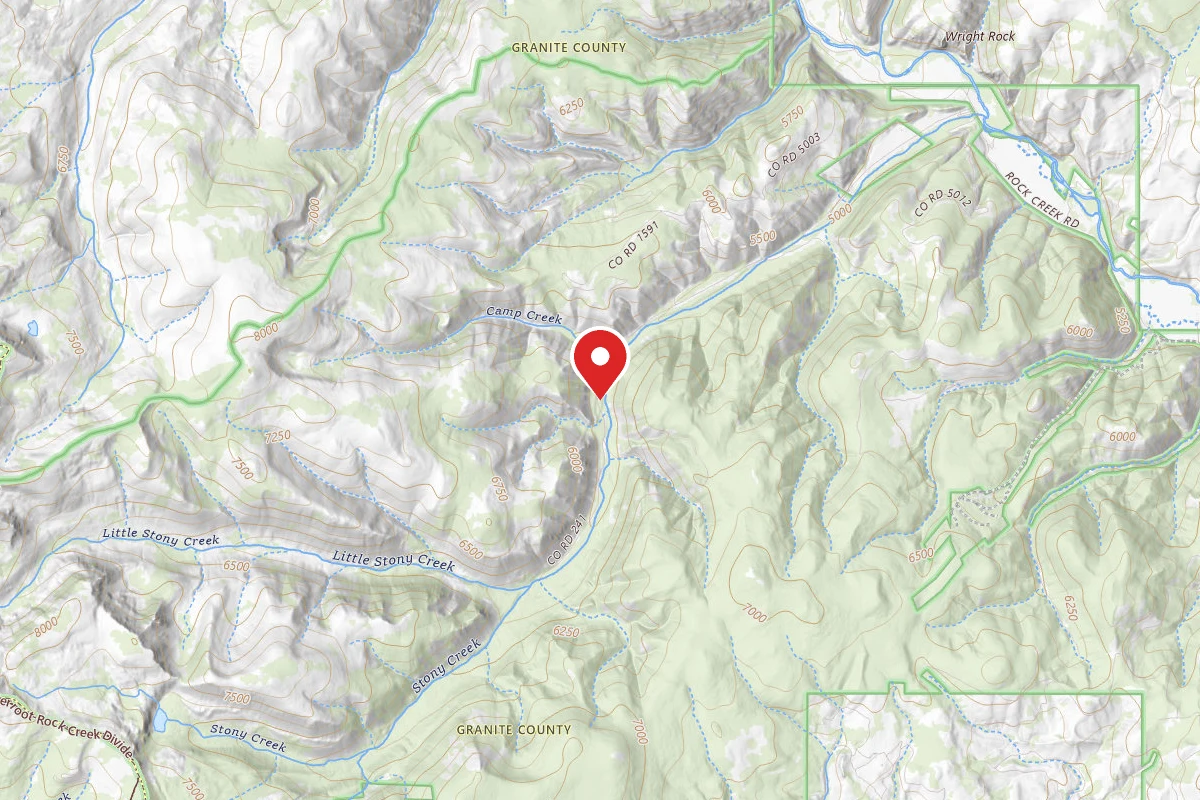 Beaverhead-Deerlodge Dispersed Campsite STONY CREEK RD-002