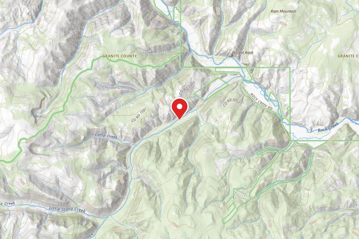 Beaverhead-Deerlodge Dispersed Campsite STONY CREEK RD-005H