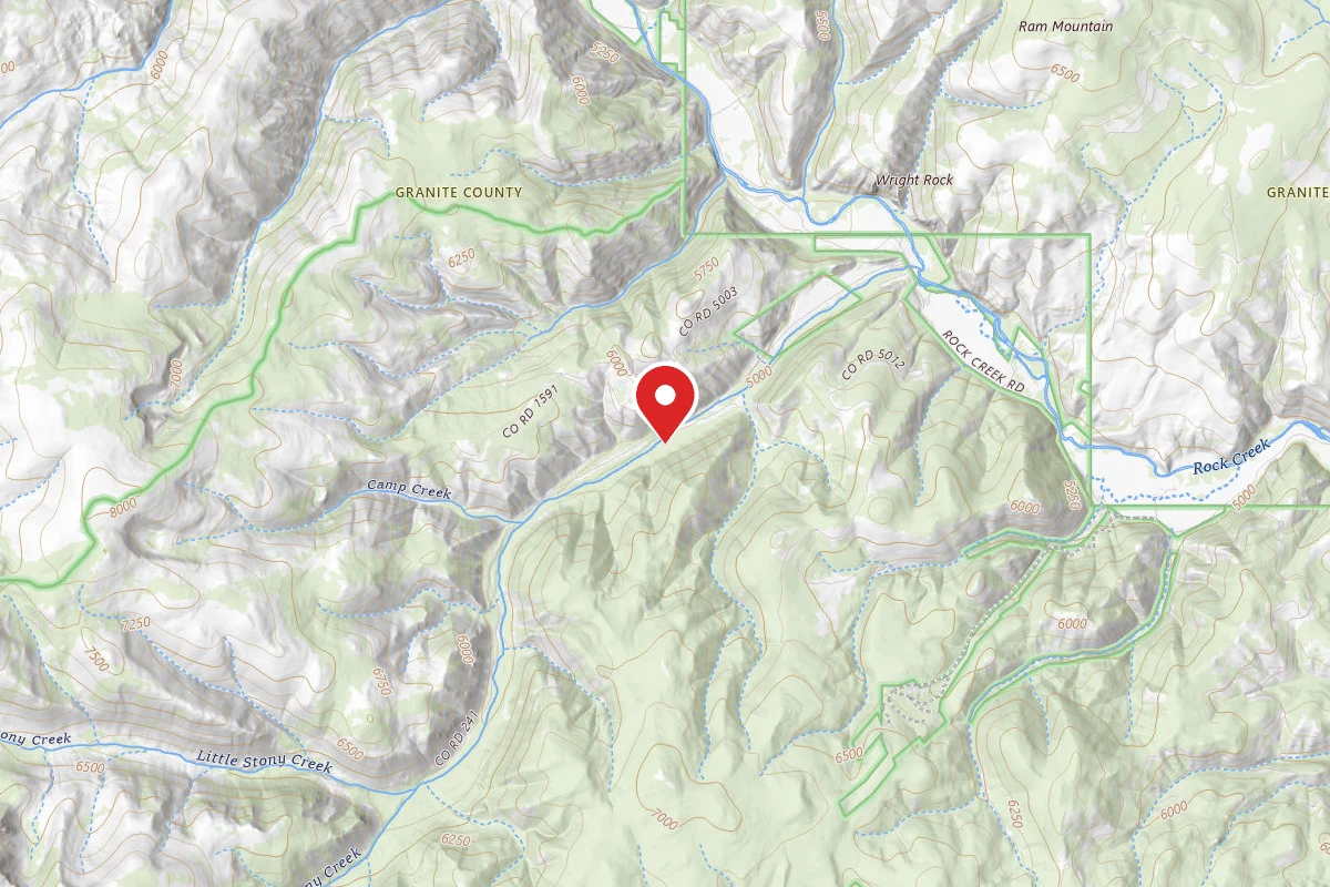 Beaverhead-Deerlodge Dispersed Campsite STONY CREEK RD-006