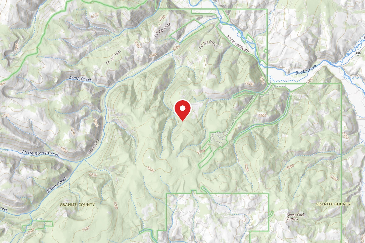 Beaverhead-Deerlodge Dispersed Campsite MOOSE GULCH RD-001