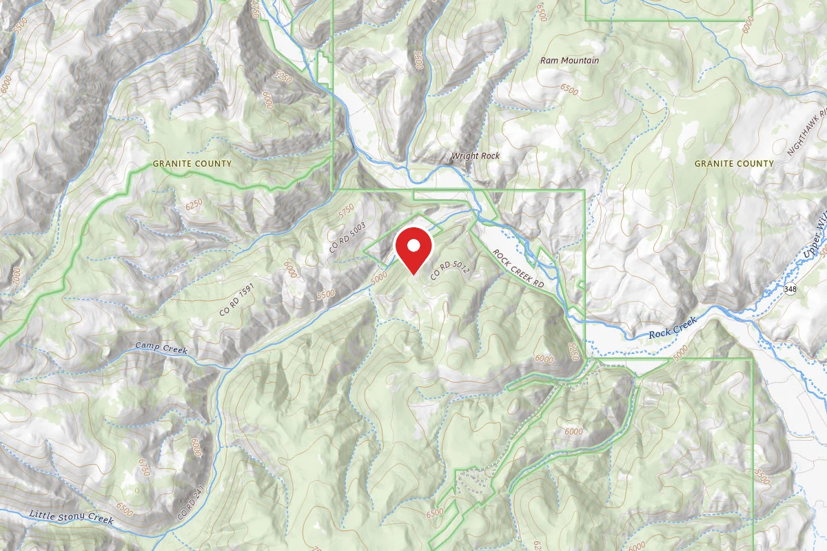 Beaverhead-Deerlodge Dispersed Campsite MOOSE GULCH RD-002